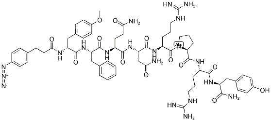 (3-(4-AZIDOPHENYL)PROPIONYL1,D-TYR(ME)2,ARG6,ARG8,TYR-NH29)-VASOPRESSIN
