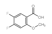 4,5-二氟-2-甲氧基苯甲酸