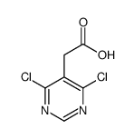 2-(4,6-dichloropyrimidin-5-yl)acetic acid