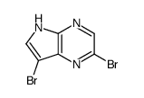 2,7-dibromo-5H-pyrrolo[2,3-b]pyrazine