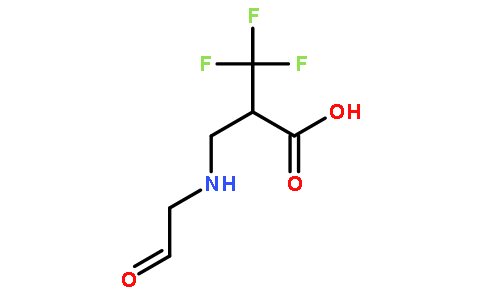 3-(N-甲酰基-N-甲氨基)-2-(三氟甲基)丙酸