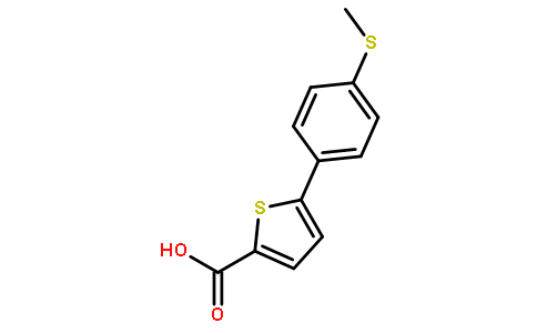 5-[4-(甲硫基)苯基]噻吩-2-羧酸