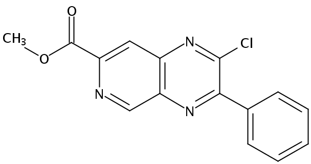 methyl 2-chloro-3-phenylpyrido[3,4-b]pyrazine-7-carboxylate