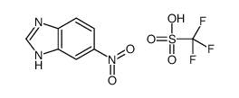5-硝基-1H-苯并咪唑-3-鎓三氟甲磺酸盐