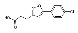 5-(4-氯苯基)异噁唑-3-丙酸