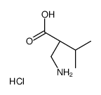 (S)-2-(氨基甲基)-3-甲基丁酸