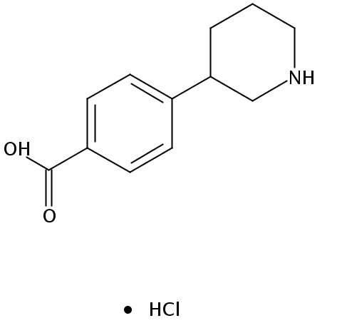 4-(哌啶-3-基)苯甲酸盐酸盐