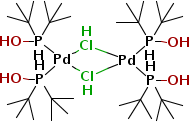 二氢二-μ-氯代四(二叔丁基膦基)二钯酸盐