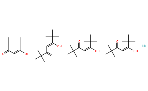 四(2,2,6,6-四甲基-3,5-庚烷二酸铌