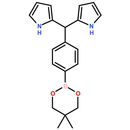 4-二(吡咯-2-基)甲基苯硼酸新戊二醇酯