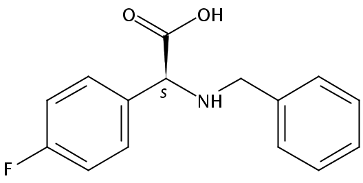 (S)-2-(Benzylamino)-2-(4-fluorophenyl)acetic acid