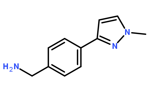 4-(1-甲基-1H-3-吡唑)苄胺