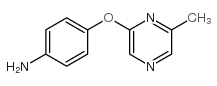 4-(6-methylpyrazin-2-yl)oxyaniline