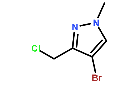 4-溴-3-氯甲基-1-甲基-1H-吡唑