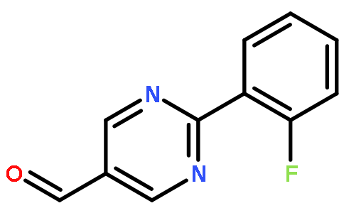 2-(2-氟苯基)-5-嘧啶羧醛