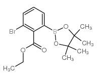 ethyl 2-bromo-6-(4,4,5,5-tetramethyl-1,3,2-dioxaborolan-2-yl)benzoate