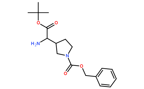 (S)-N-Cbz-3-N-Boc-氨甲基吡咯烷