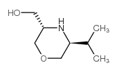3-Morpholinemethanol,5-(1-methylethyl)-,(3S,5S)-(9CI)