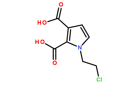 1-(2-氯乙基)-1H-吡咯-2,3-二羧酸