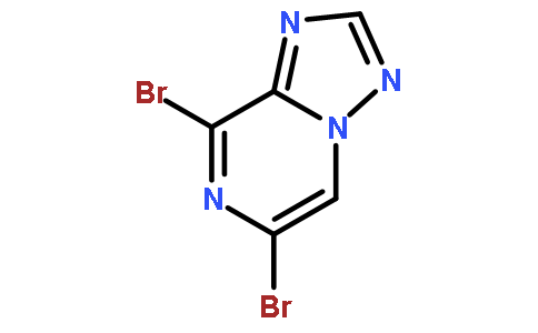 6,8-二溴-[1,2,4]噻唑并[1,5-a]吡嗪