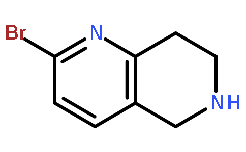 2-溴-5,6,7,8-四氢-1,6-萘啶