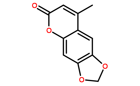 4-甲基-6,7-亚甲基二氧代香豆素