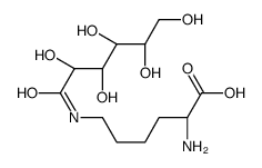 (2S)-2-amino-6-[[(2R,3S,4R,5R)-2,3,4,5,6-pentahydroxyhexanoyl]amino]hexanoic acid