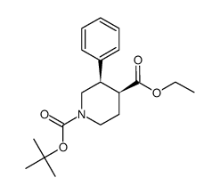 Ethyl cis-N-Boc-3-phenylpiperidine-4-carboxylate
