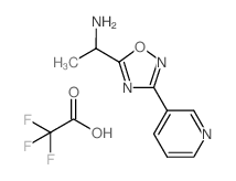 [1-(3-吡啶-3-基-1,2,4-噁二唑-5-基)乙基]胺 三氟乙酸酯