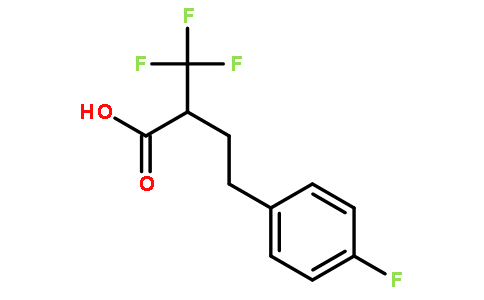 4-(4-Fluorophenyl)-2-(trifluoromethyl)butanoic acid