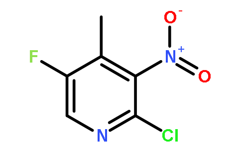 2-氯-3-硝基-4-甲基-5-氟吡啶