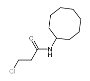 3-chloro-N-cyclooctylpropanamide