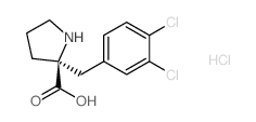 (2S)-2-[(3,4-dichlorophenyl)methyl]pyrrolidine-2-carboxylic acid,hydrochloride