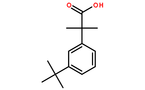2-(3-叔丁基 苯基)-2-甲基-丙酸