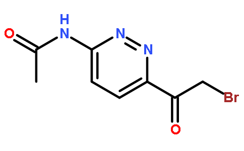 N-6-(2-溴-乙酰基)-吡嗪-3-基-乙酰胺