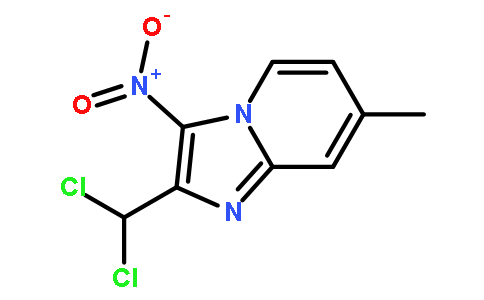 2-二氯甲基-7-甲基-3-硝基-咪唑并1,2-a吡啶