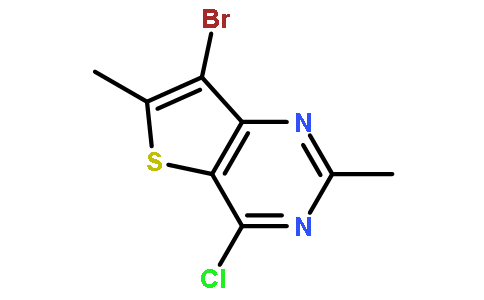 7-溴-4-氯-2,6-二甲基-噻吩并[3,2-d]嘧啶