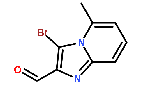 3-溴-5-甲基-咪唑并[1,2-a]吡啶-2-甲醛