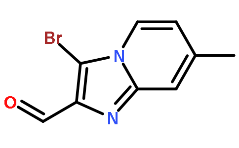 3-溴-7-甲基-咪唑并[1,2-a]吡啶-2-甲醛