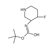 (3R,4S)-4-氟-3-BOC-氨基哌啶