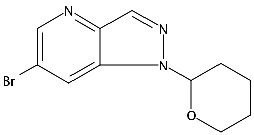 6-溴-1-(四氢-2H-吡喃-2-基)-1H-吡唑并[4,3-b]吡啶