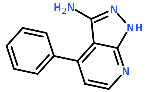 4-苯基-1H-吡唑并[3,4-b]吡啶-3-胺