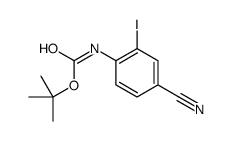 tert-butyl N-(4-cyano-2-iodophenyl)carbamate