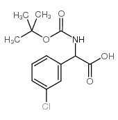 N-Boc保护-间氯苯基甘氨酸