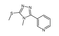 4-甲基-3-甲基硫代-5-(3-吡啶)-1,2,4-噻唑