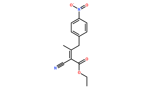 2-氰基-3-甲基-4-(4-硝基-苯基)-2-丁酸乙酯