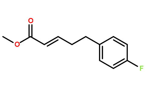 5-(4-氟-苯基)-2-戊烯酸甲酯