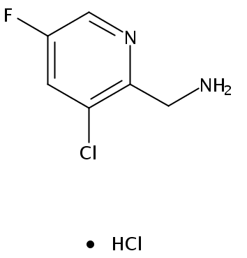 (3-chloro-5-fluoropyridin-2-yl)methanamine hydrochloride