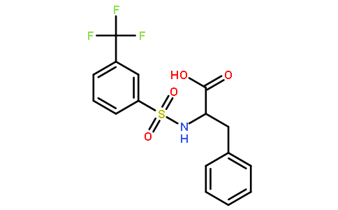N-([3-(三氟甲基)苯基]磺酰基)苯丙氨酸