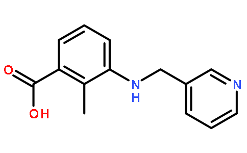 2-甲基-3-[(吡啶-3-甲基)-氨基]-苯甲酸